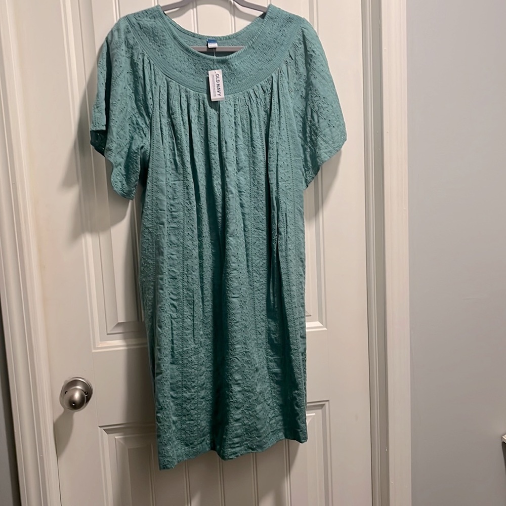 Cotton summer shift dress
